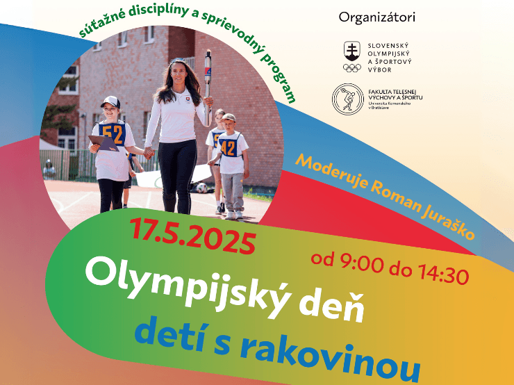 Olympijský deň detí s rakovinou: Šport ako podpora, ktorá má zmysel