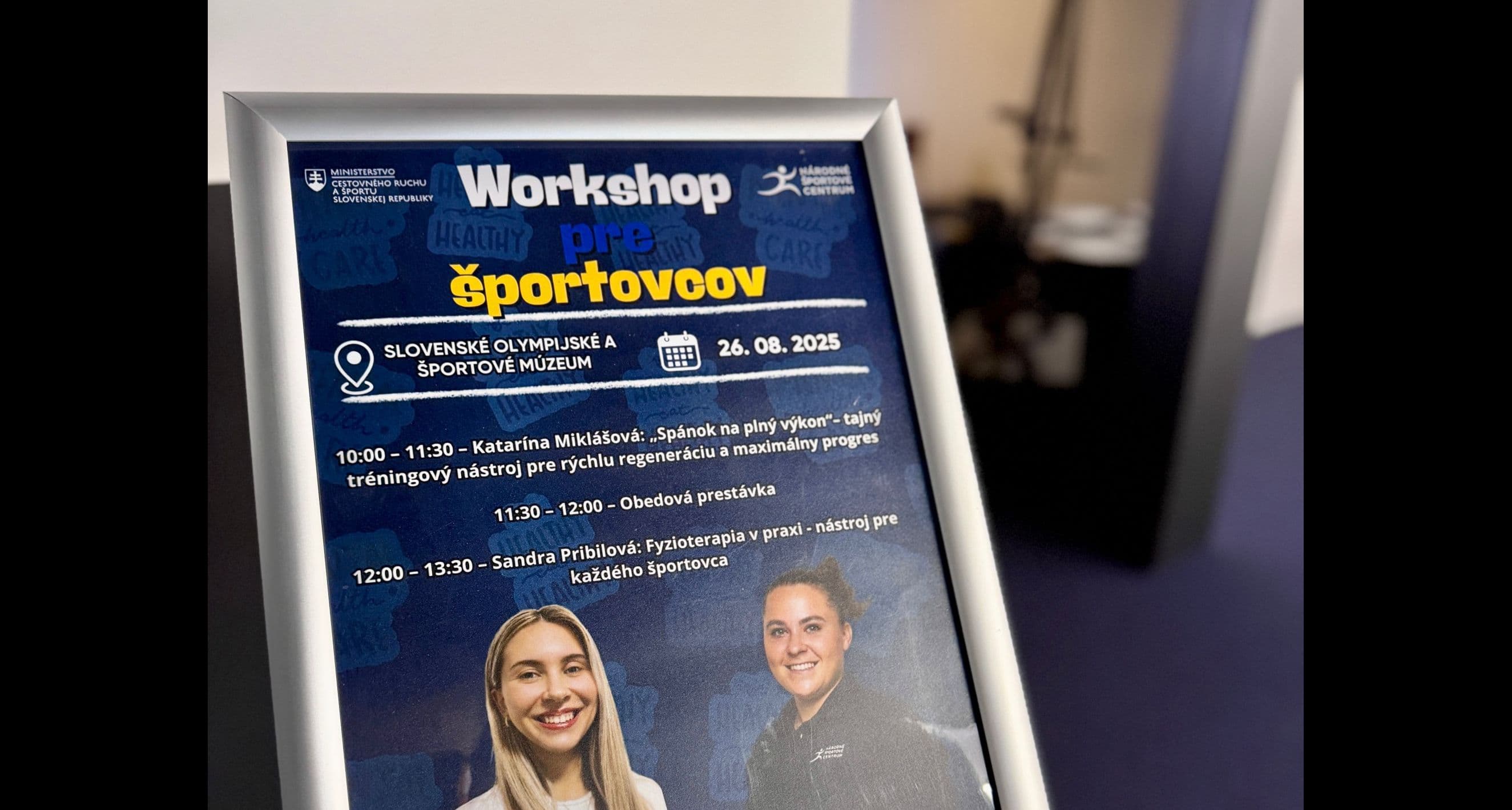 Včerajší workshop pre športovcov prekonal očakávania!