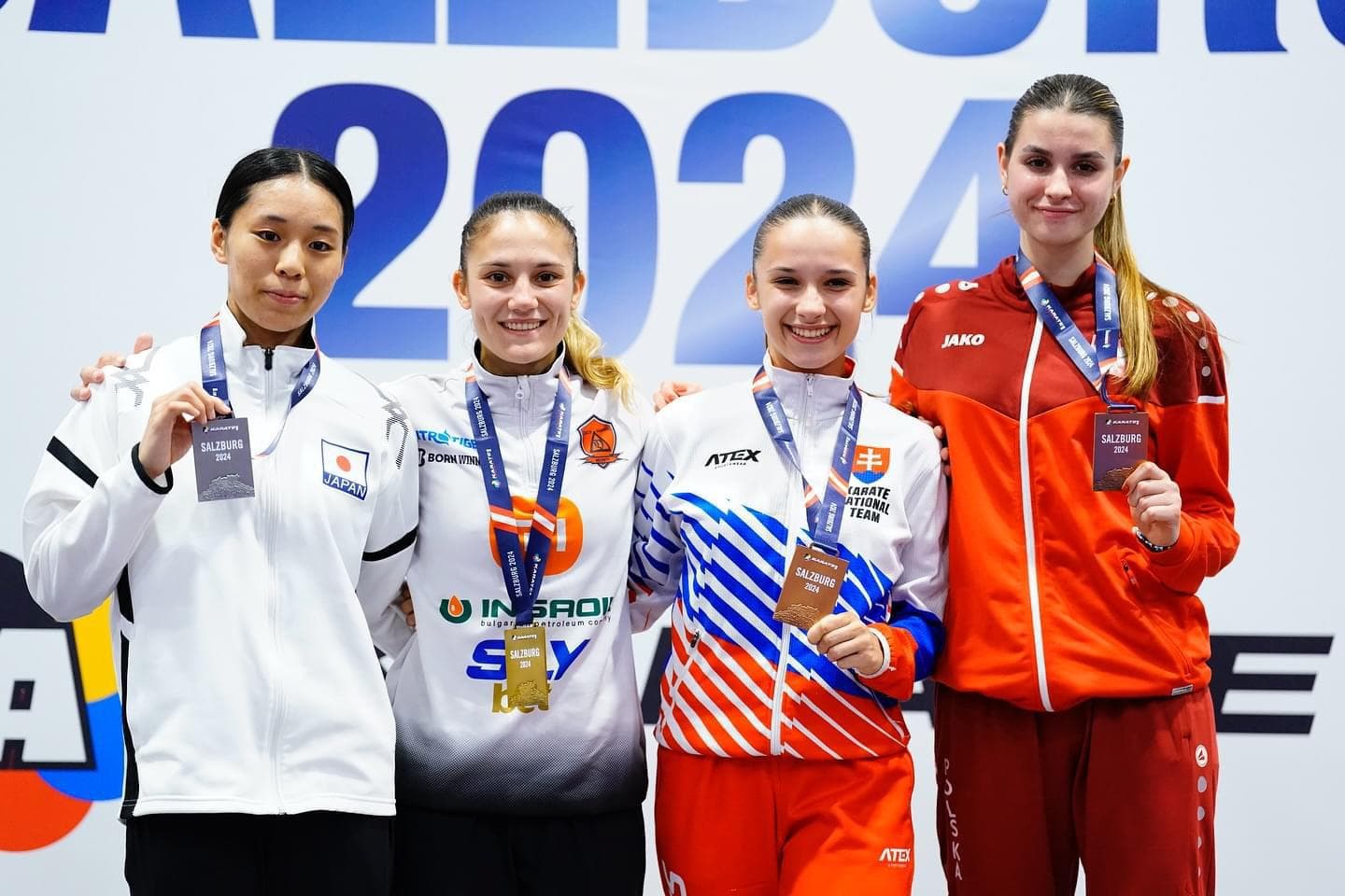 Nina Kvasnicová získala bronz na SP v karate v Salzburgu