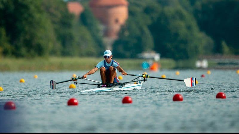 Viktor Jurga medzi svetovou juniorskou elitou: 9. miesto na majstrovstvách sveta vo veslovaní