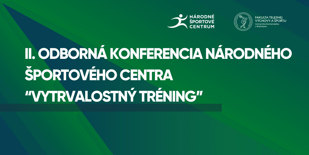 Kde sa stretáva veda, výkon a vášeň pre šport: II. odborná konferencia Národného športového centra