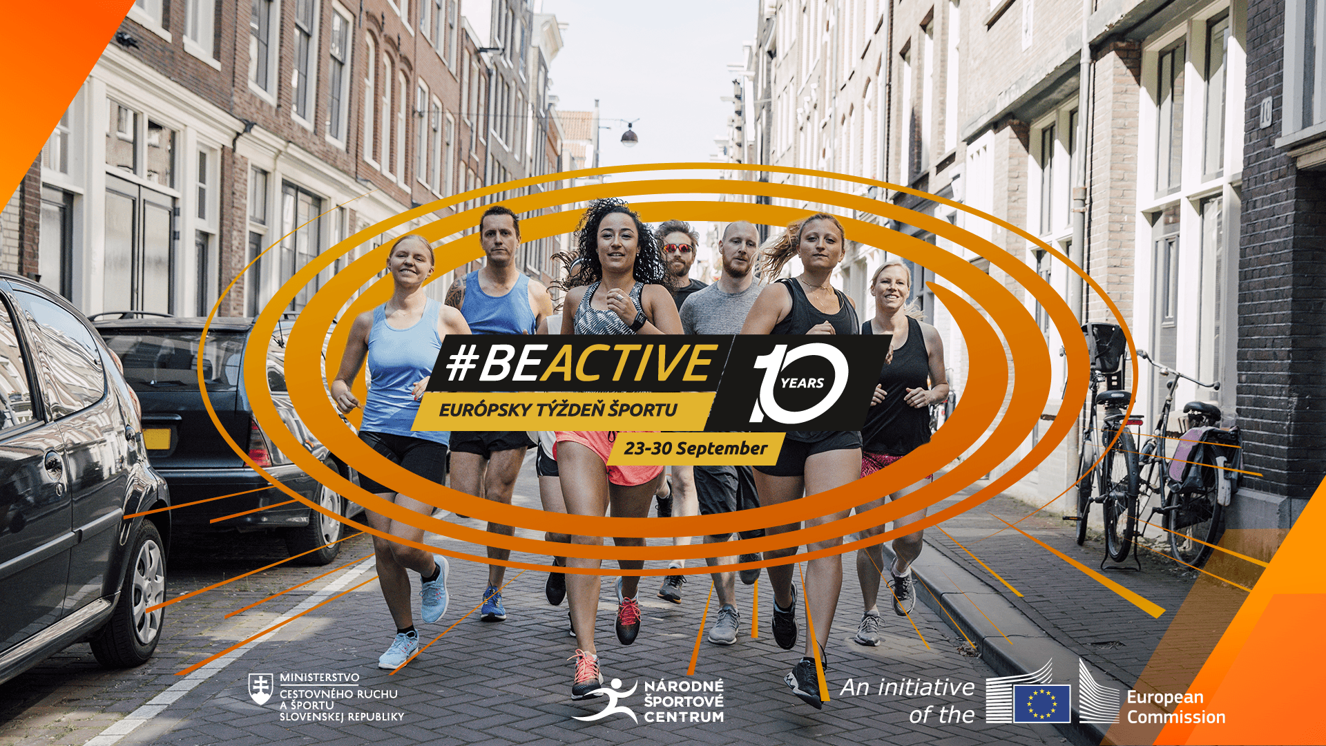 Európsky týždeň športu oslavuje 10. výročie – kampaň #BeActive je späť!