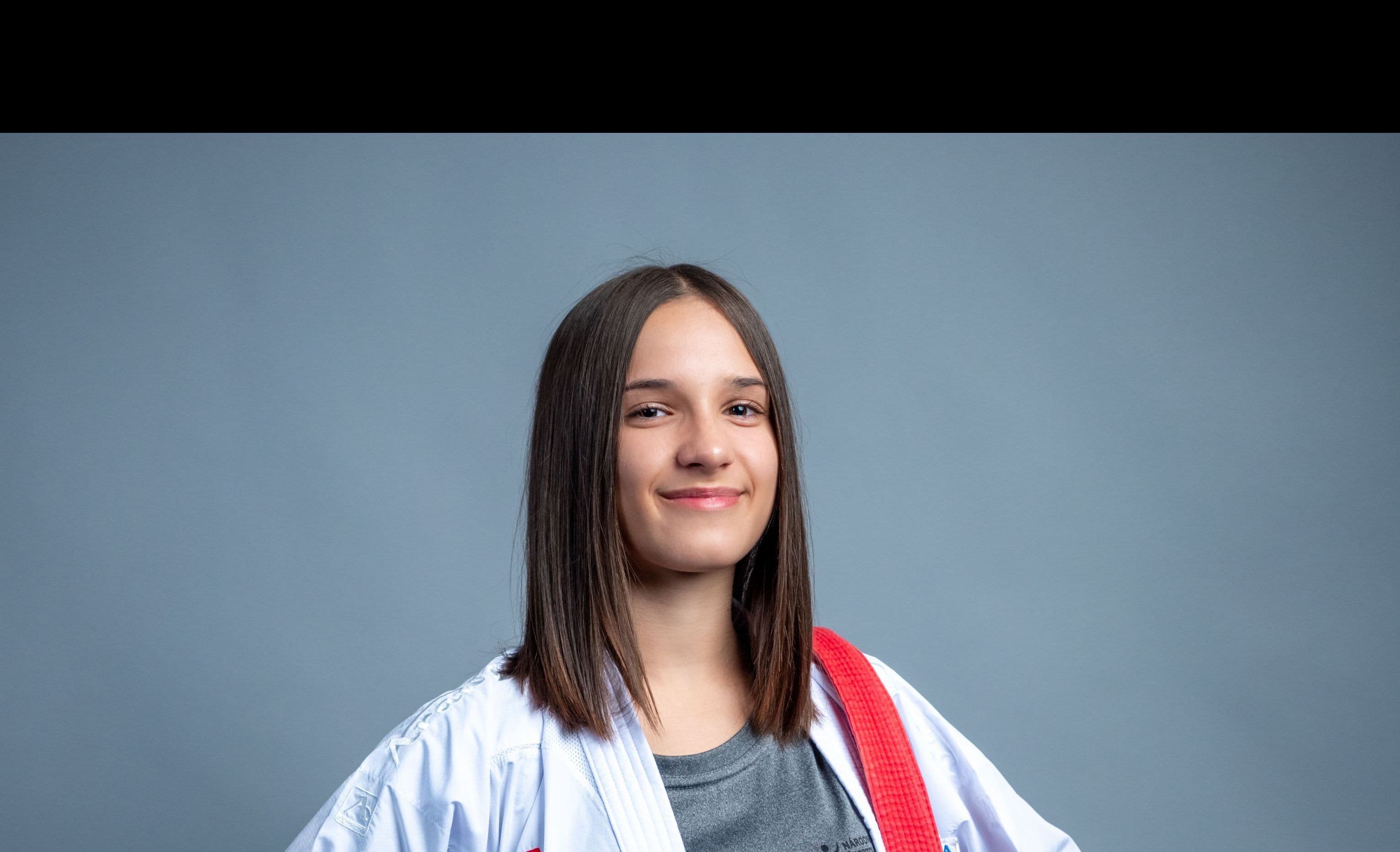 Nina Kvasnicová vybojovala 5. miesto na ME seniorov v karate