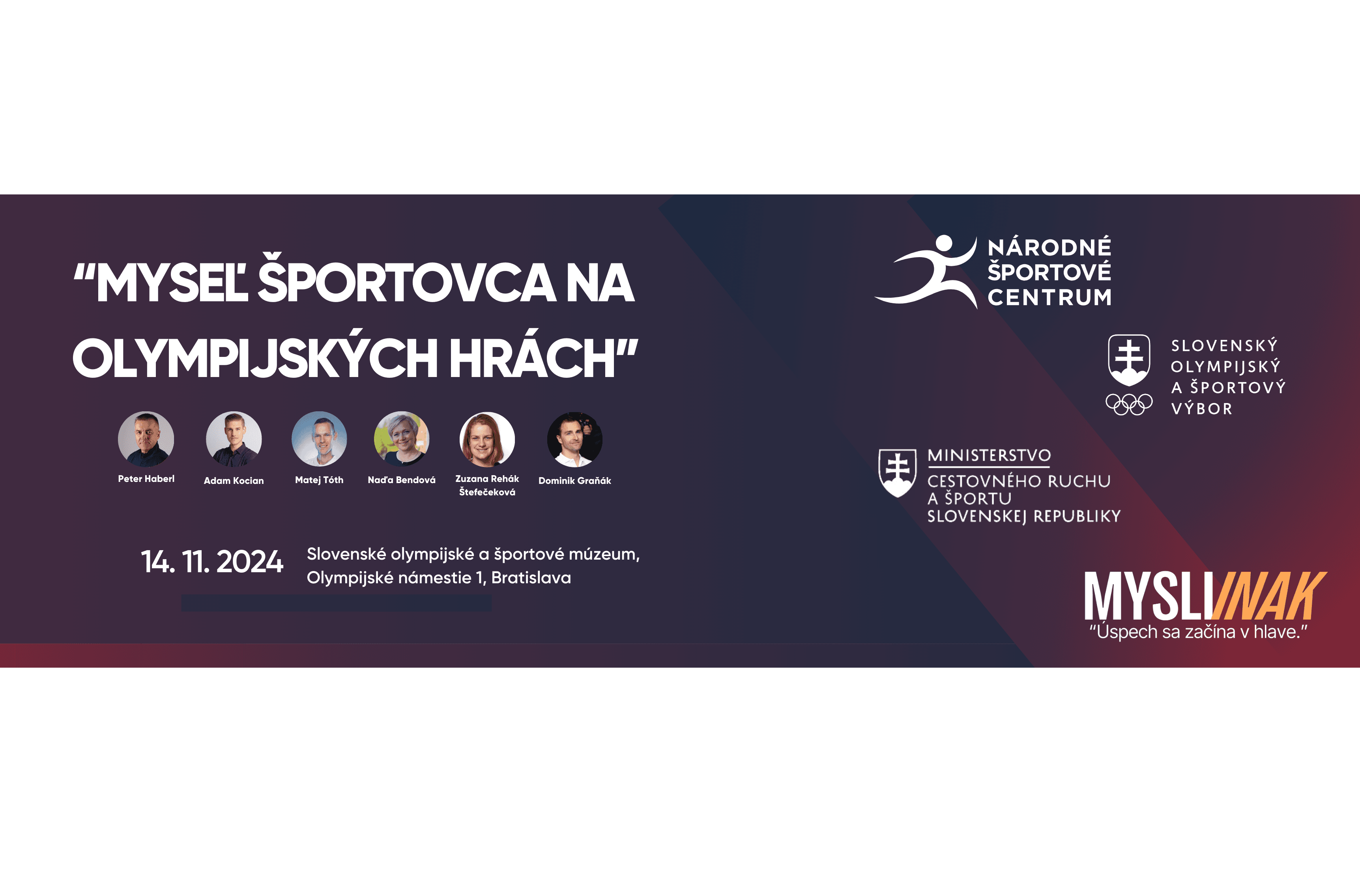 "Myseľ športovca na Olympijských hrách" – Konferencia, ktorá spojila dva svety