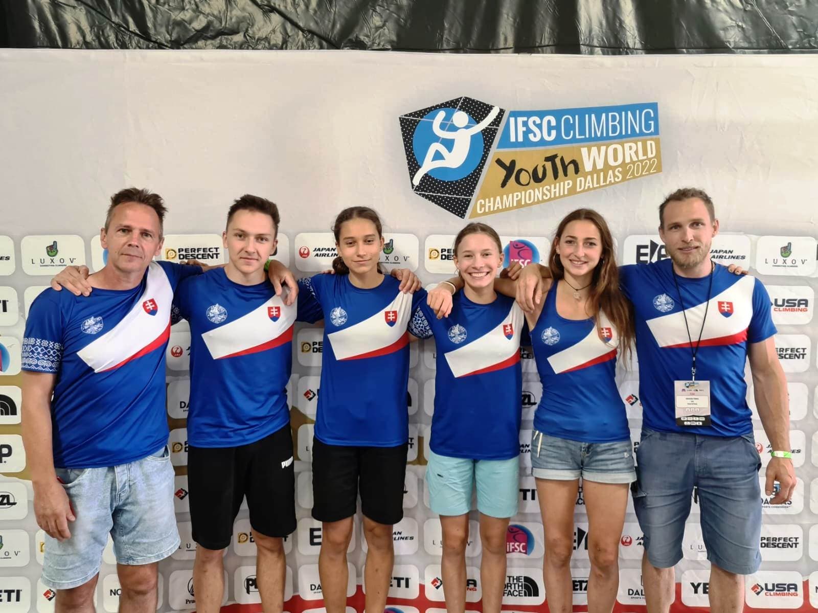 Výsledky našich pretekárov na Majstrovstvách sveta mládeže v športovom lezení 2022