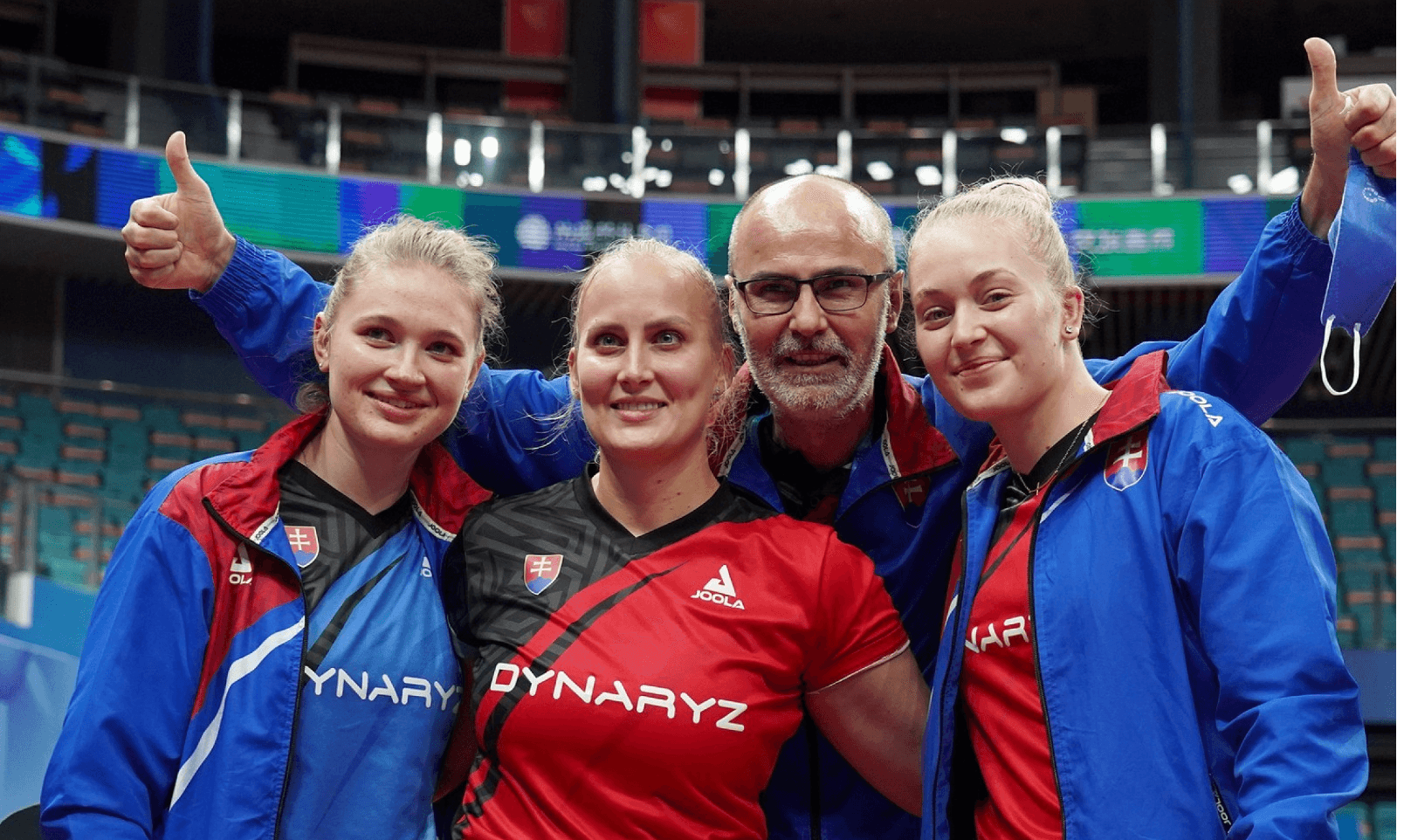 Slovenské stolnotenistky sa prebojovali do štvrťfinále MS družstiev