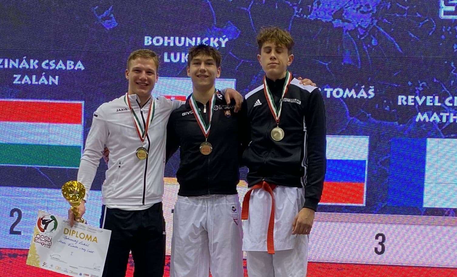 3 zlaté a 1 strieborná mediala na Hungarian Open Grand Prix 2022 