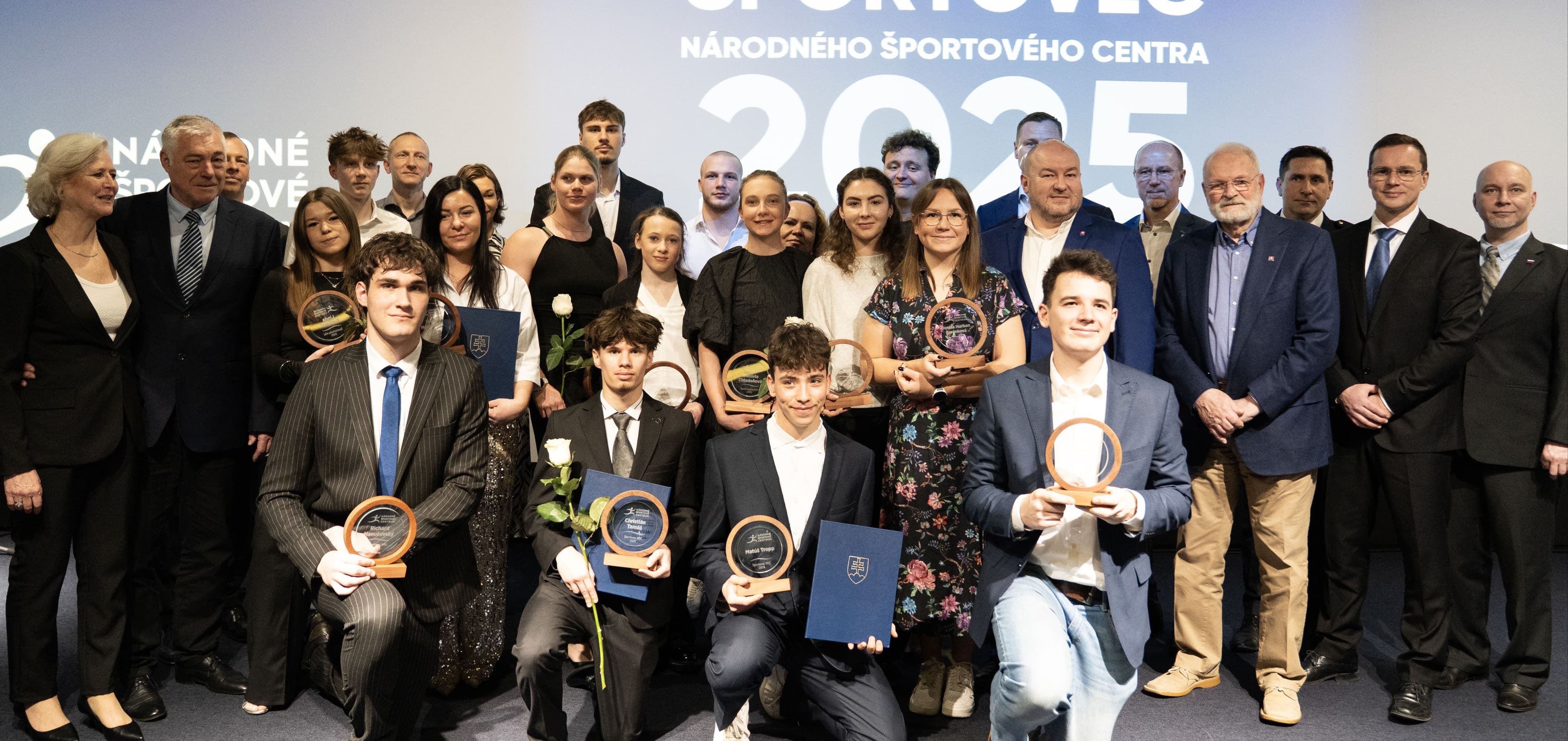 Športové príbehy roka 2025 ožili na slávnostnom oceňovaní Národného športového centra