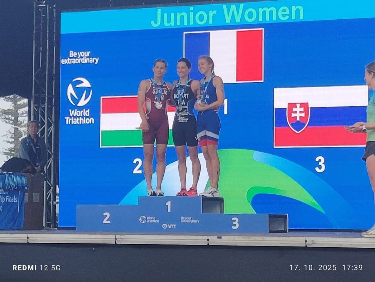 Diana Dunajská priniesla úspech: bronz na juniorských majstrovstvách sveta v triatlone