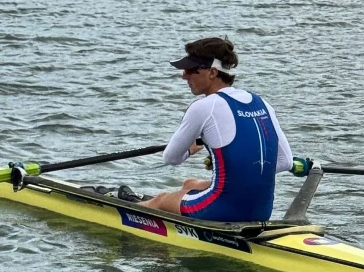 Veslár NŠC Peter Strečanský tesne za pódiom na MS U23