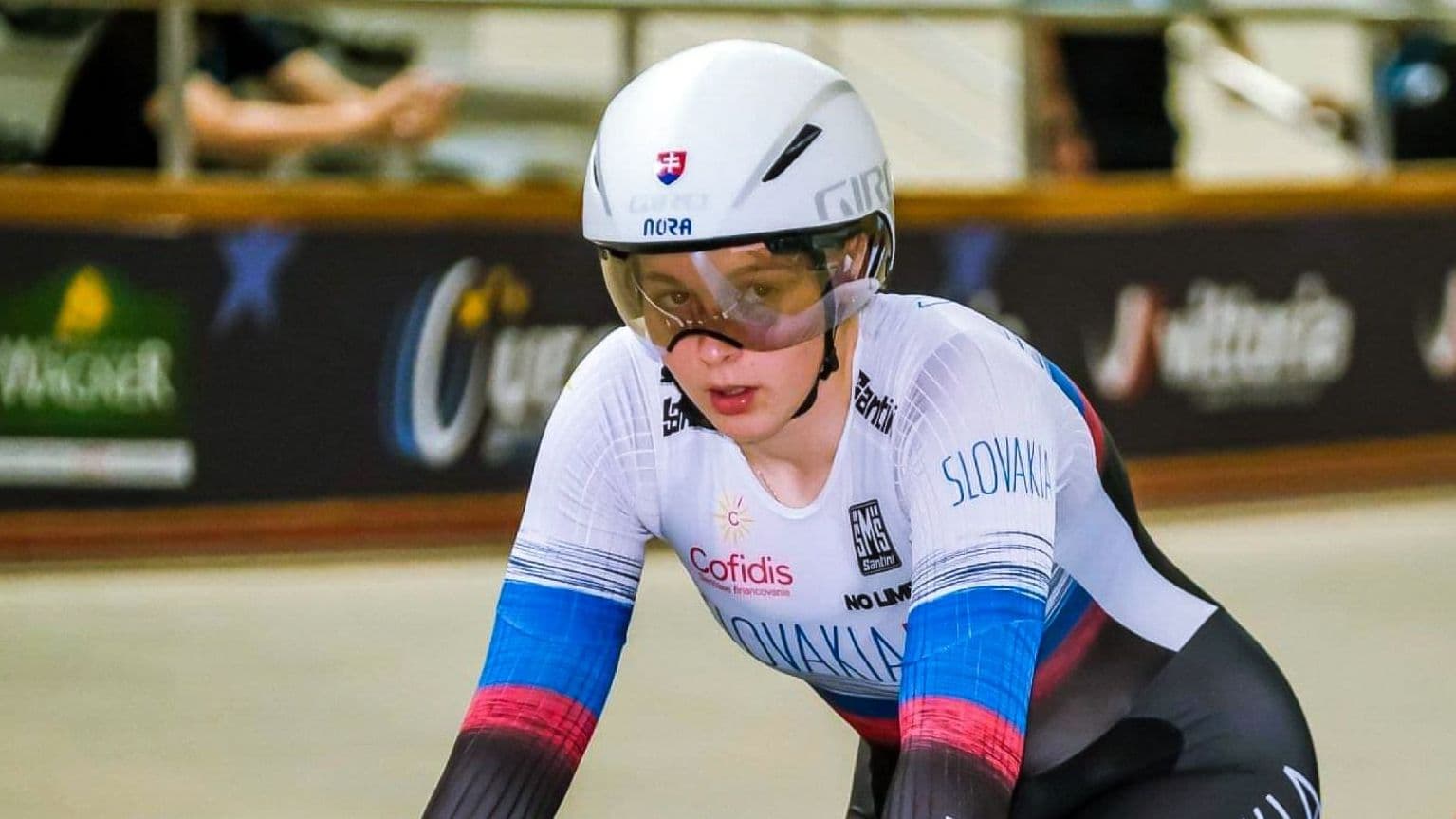 Nora Jenčušová na Majstrovstvách Európy U23 v dráhovej cyklistike Anadia-Portugalsko 2022