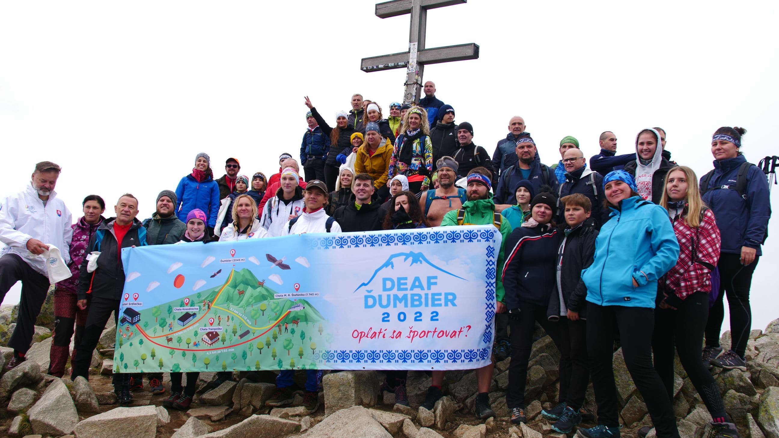 Ďakujeme za účasť a zapojenie sa do celoslovenskej výzvy „Vykroč na vrchol, Slovensko!“