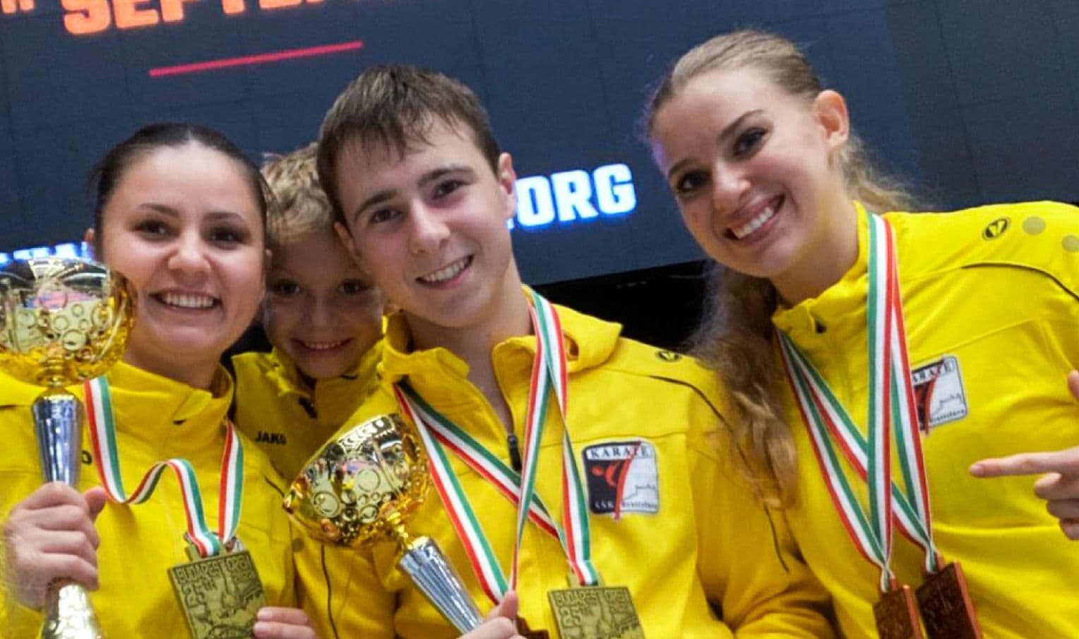 Naši karatisti na 25th Budapest Open