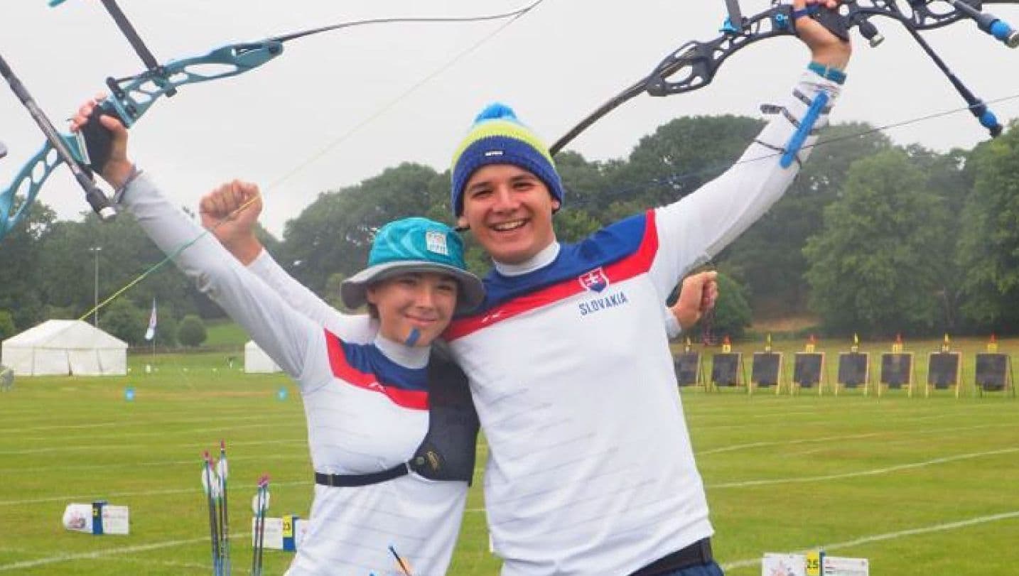 Slovenskí kadeti Drusková a Medzveczký získali na ME Bronz v mixe