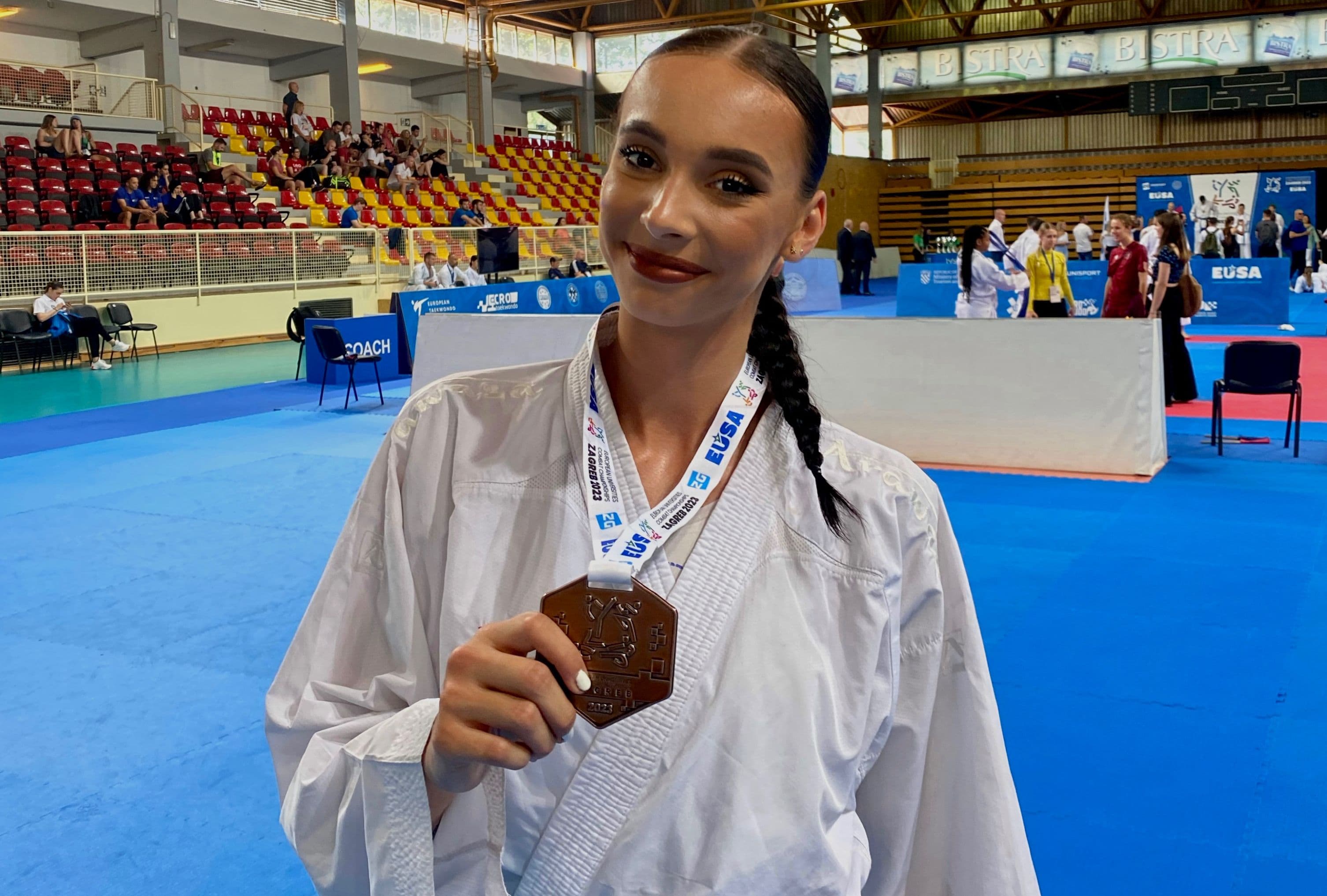 Sára Krivdová získala bronz na EUSA 2023