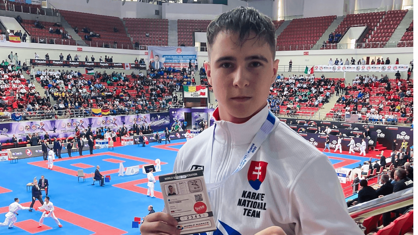 Náš karatista Roman Hrčka je siedmy na MS