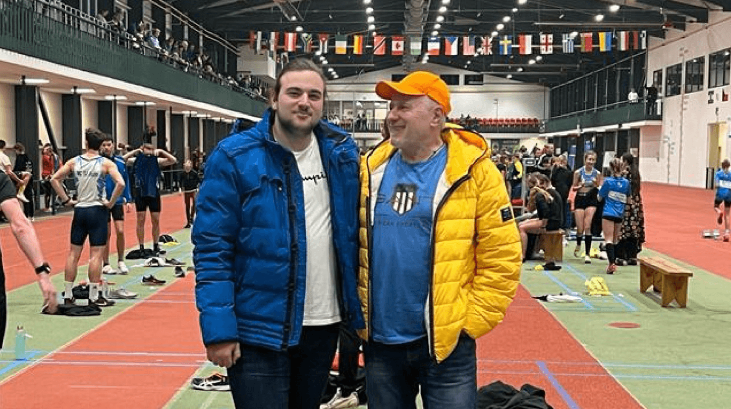 Karel Šula ml. vrhol halový, juniorský rekord