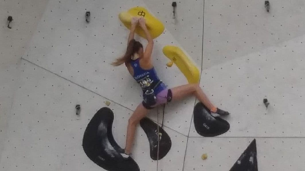 Naši reprezentanti na Majstrovstvách sveta mládeže v športovom lezení v Augsburgu 