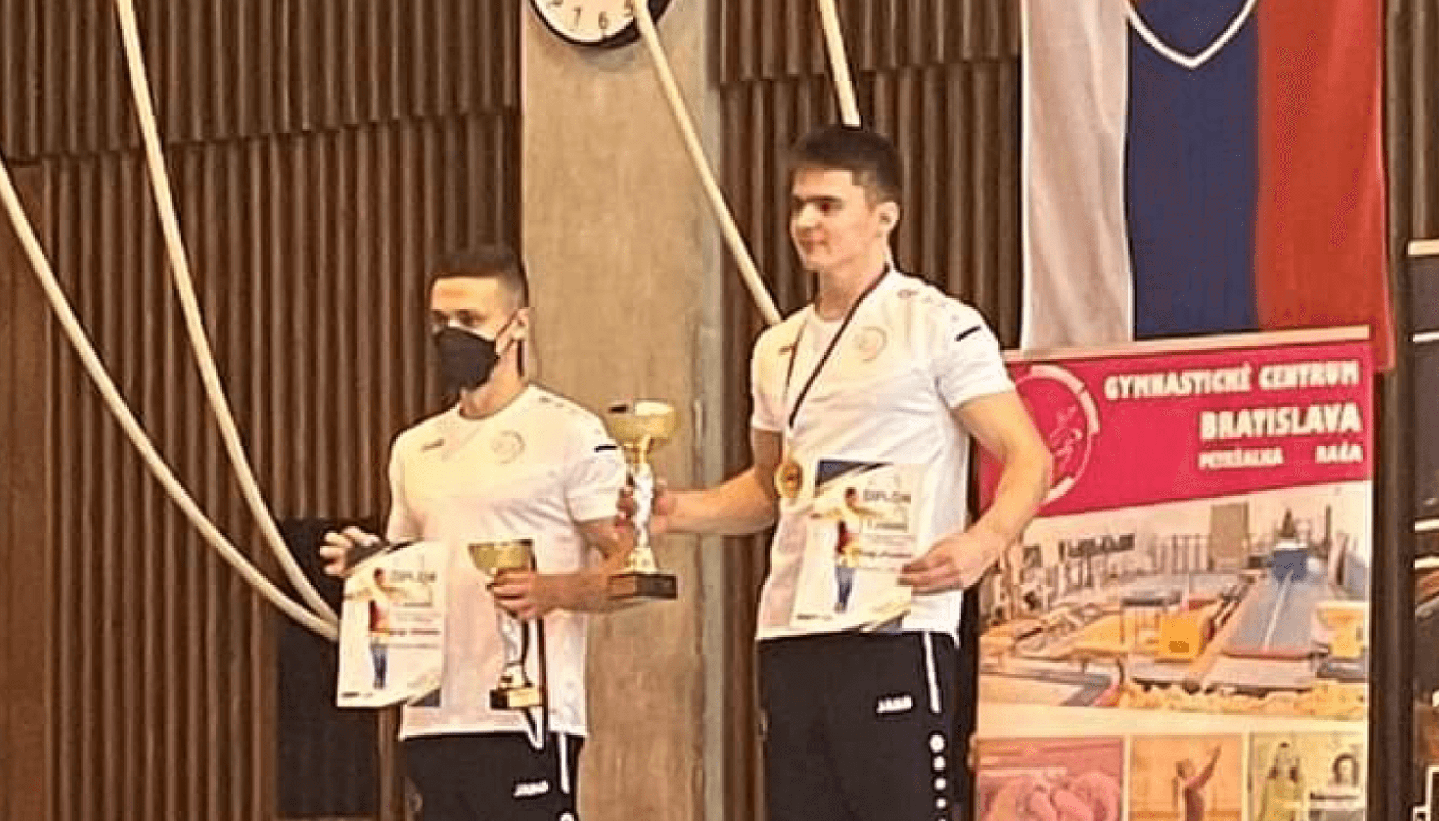 Majstrom Slovenska v športovej gymnastike mužov je Matej Nemčovič, medzi juniormi s najvyšším hodnotením vyhral Oliver Kasala