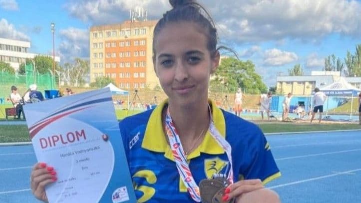 3.miesto Renáty Vodnyánszkej na MS žien v atletike