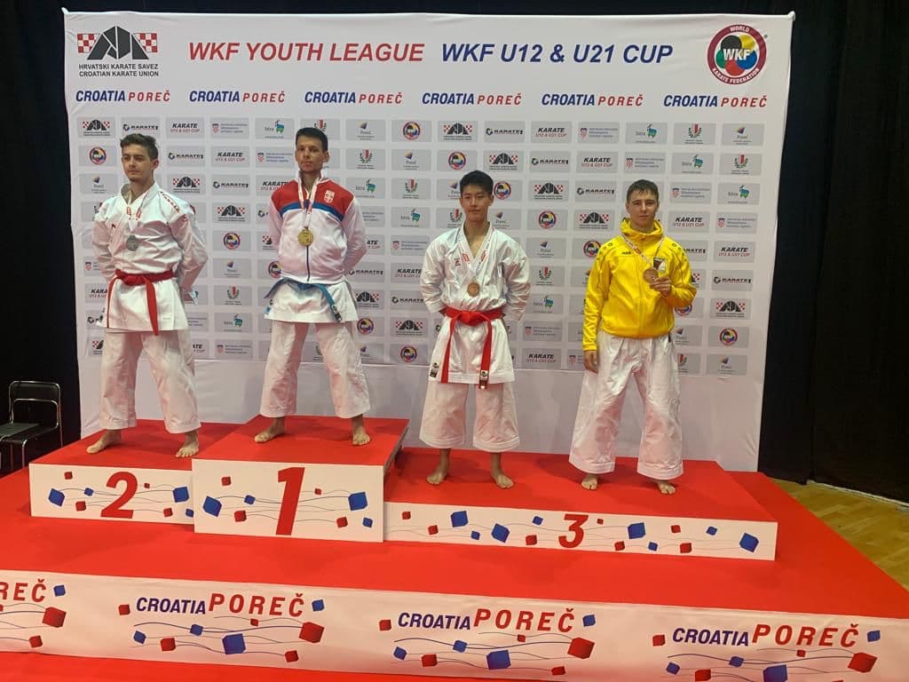 Roman Hrčka vybojoval 3.miesto na svetovom pohári WKF U21 Cup