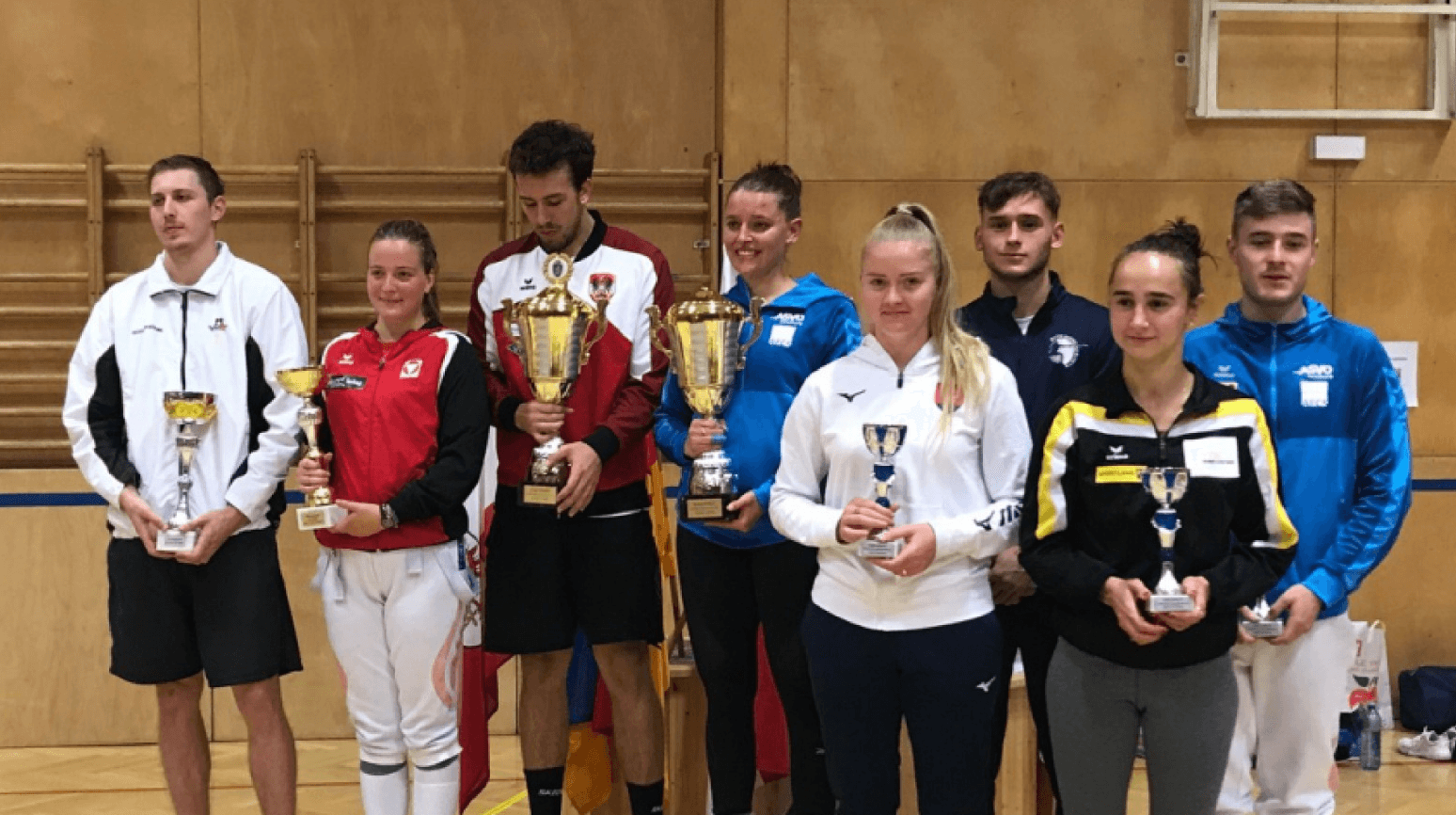 Úspechy Árpáda Fazekasa, Ákosa Pirka a Bendegúza Györgya v Grázi