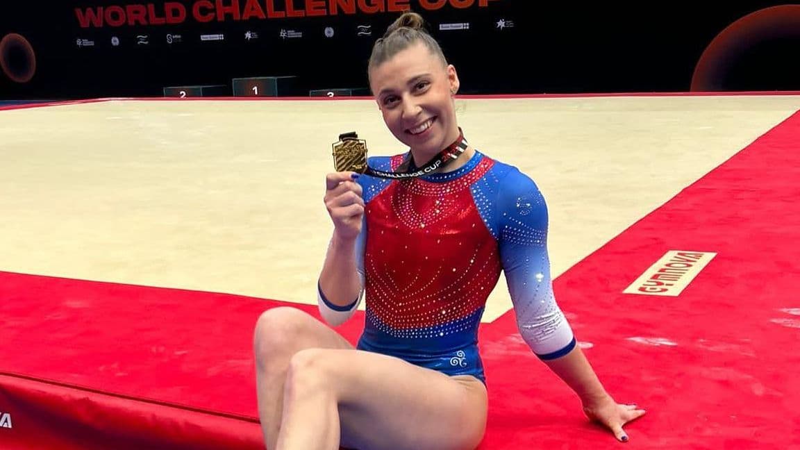 Zlatá medaila pre Barboru Mokošovú zo Svetového pohára v Tel Avive