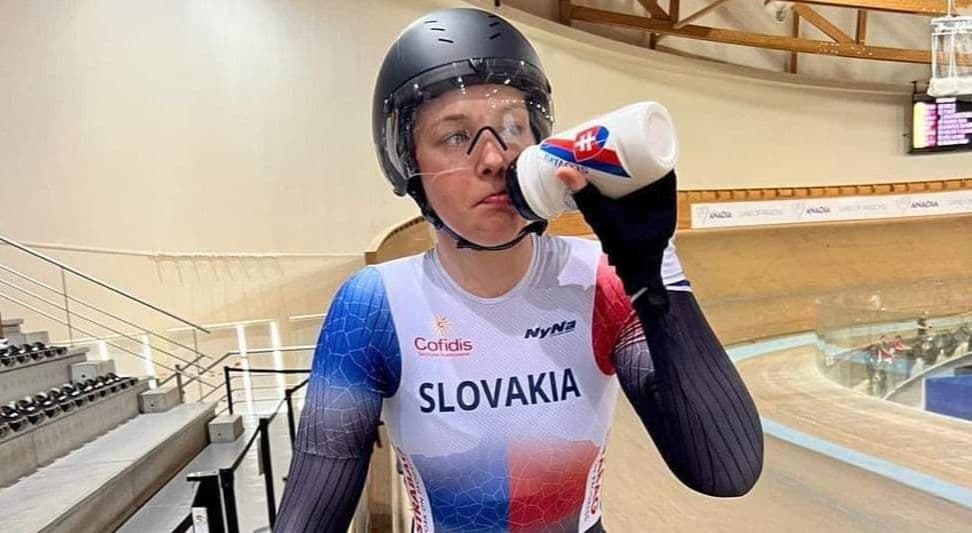 Cyklistka Nora Jenčušová obsadila 4.miesto na ME do 23 rokov v dráhovej cyklistike