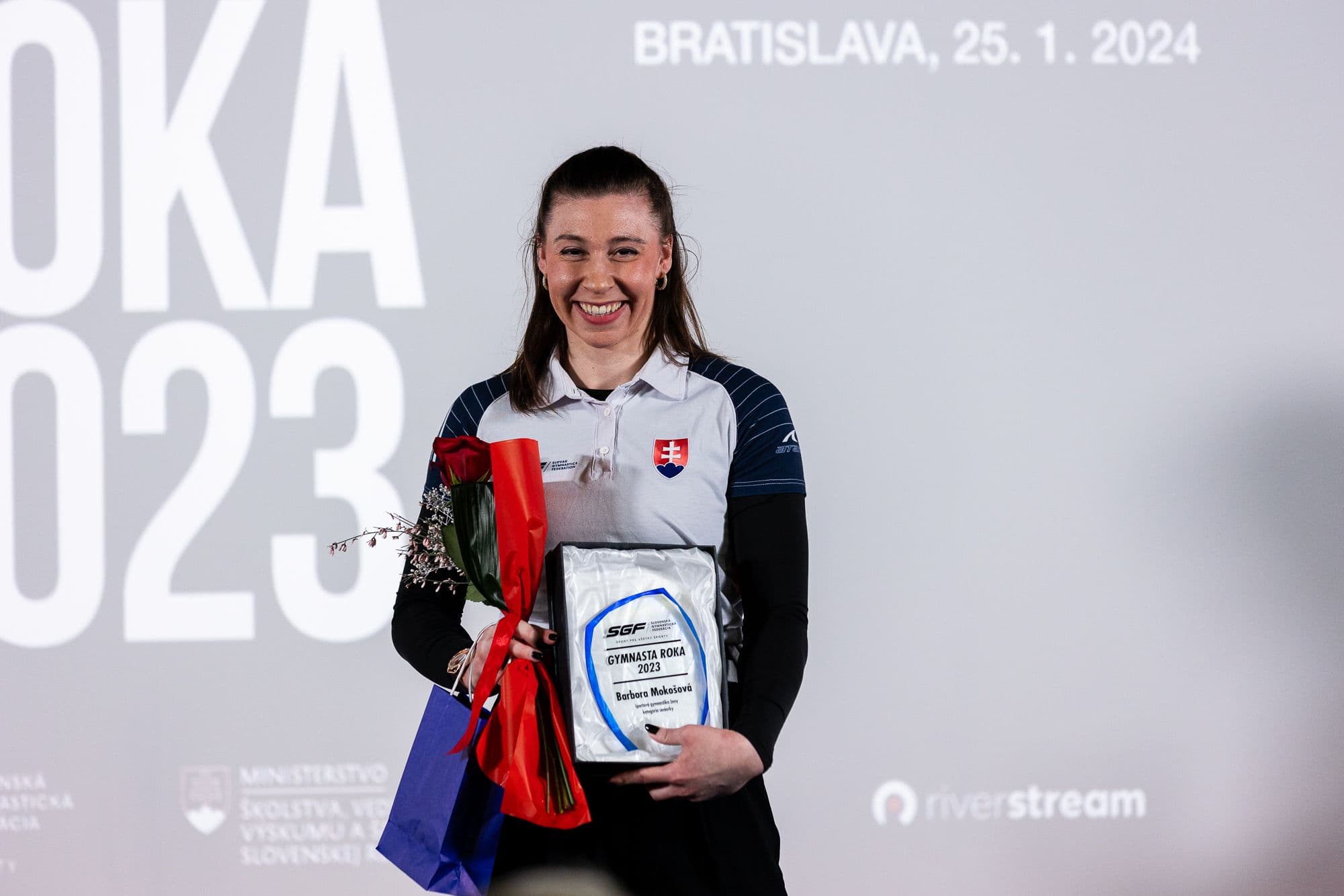 Barbora Mokošová Gymnastkou roka 2023