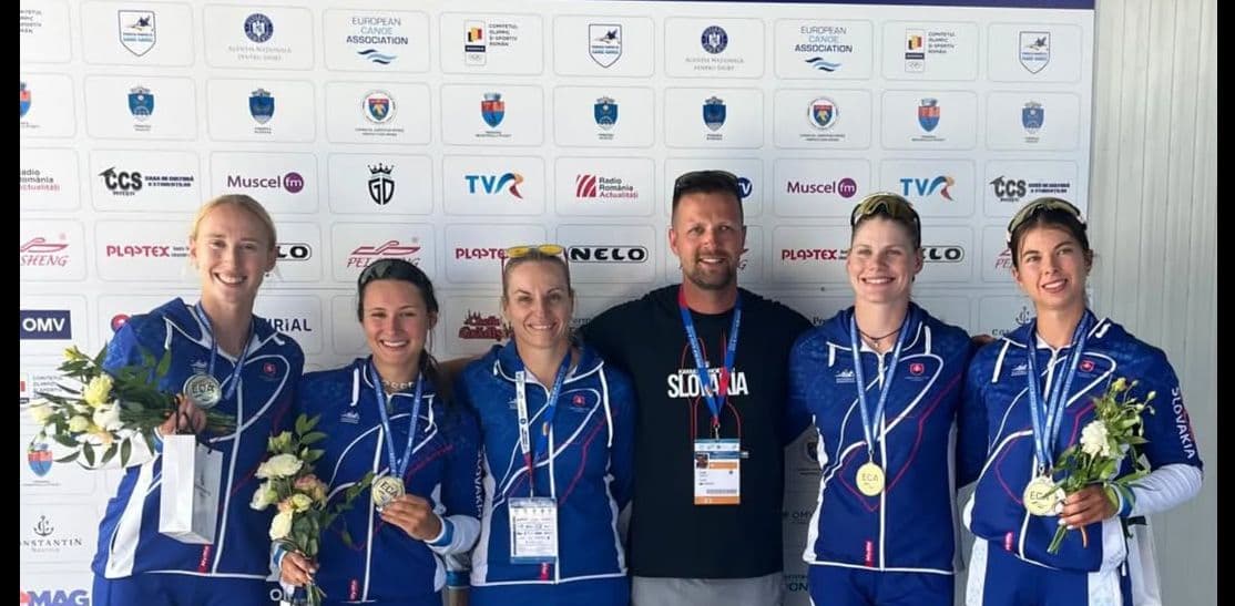 Sofia Bergendi a slovenský K4 na Majstrovstvách Európy juniorov a U23: Zlato v silnej konkurencii!