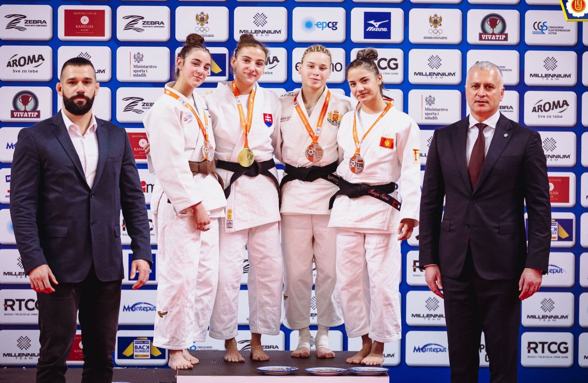 Kristína Lili Križová dominuje na Juniorskom Európskom pohári v Čiernej Hore
