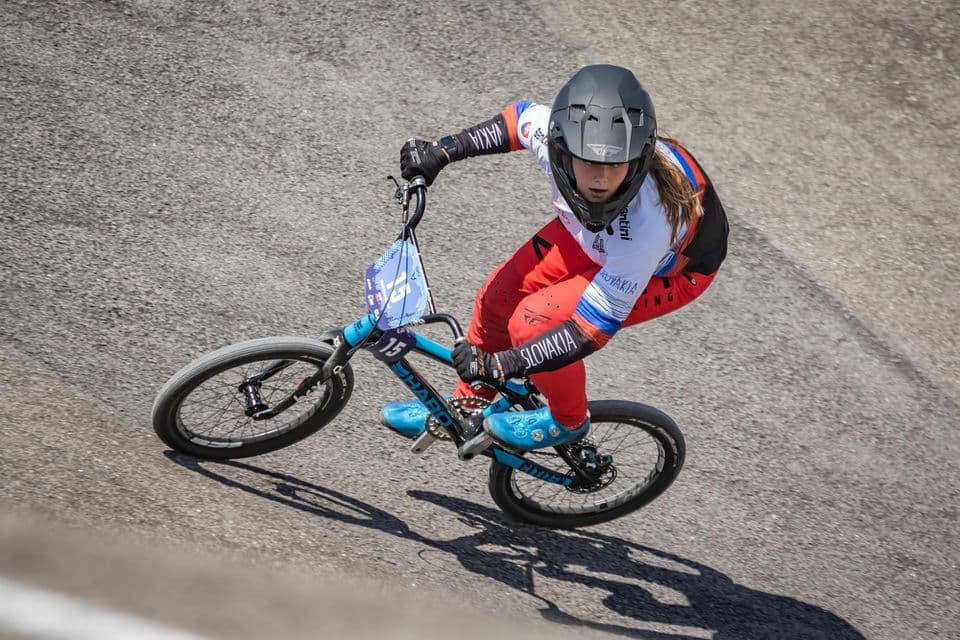 Dominika Maniková v TOP 5 na majstrovstvách Európy v bikrose