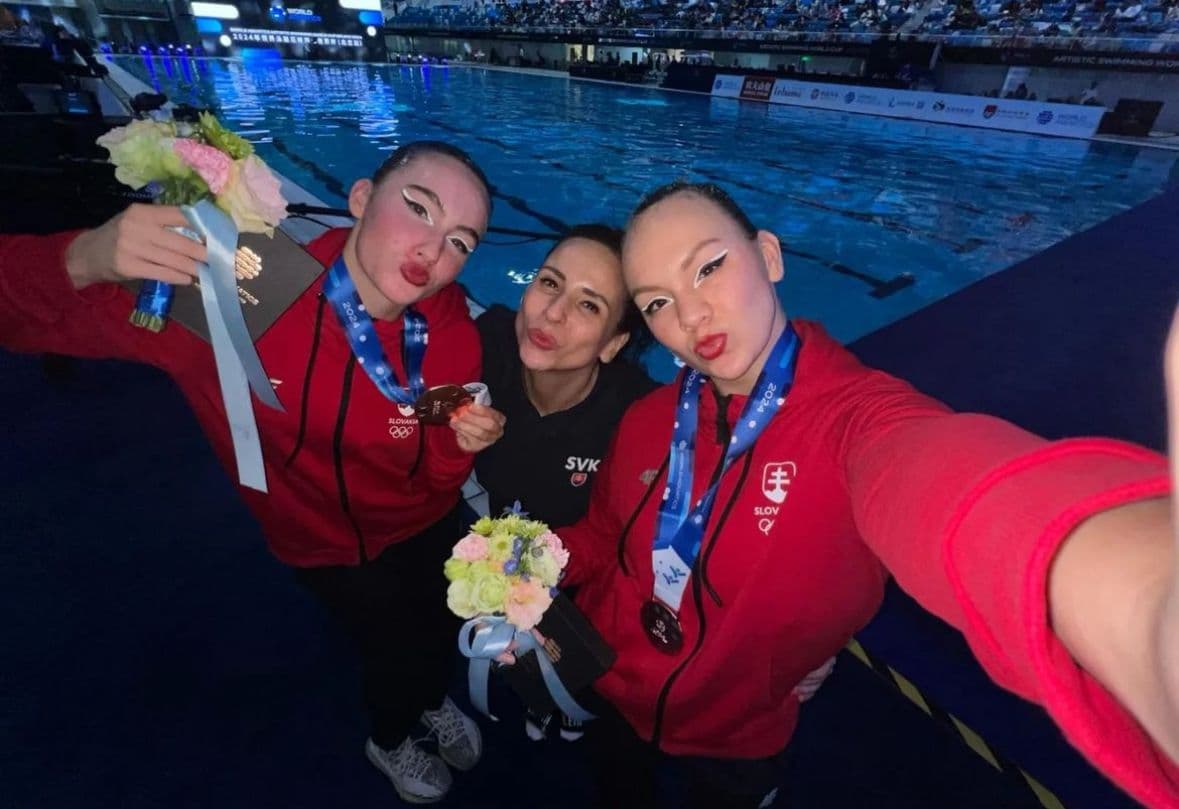 Chiara Diky a Lea Krajčovičová so skvelým tretím miestom na SP v Pekingu