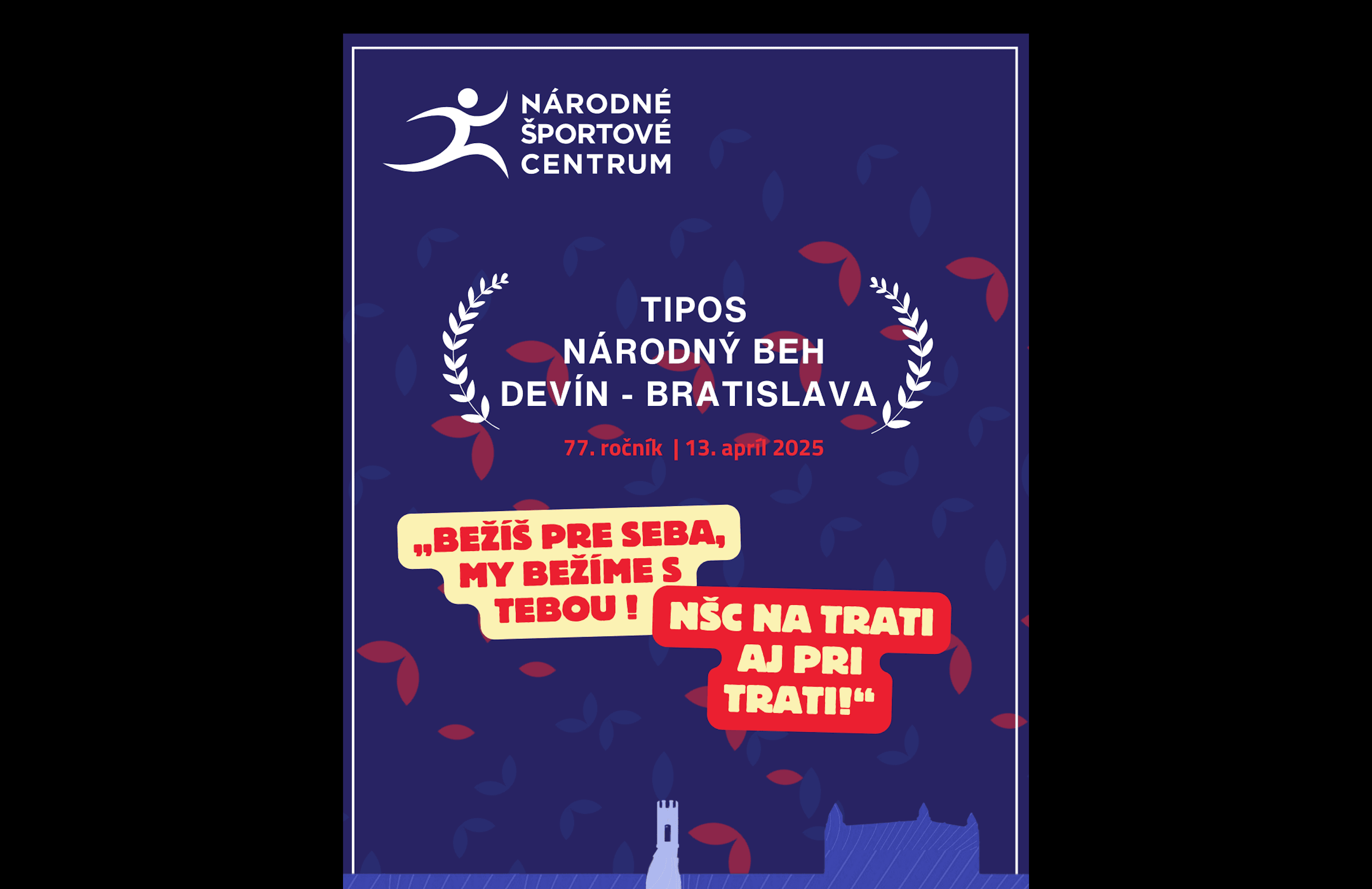 Národný beh Devín – Bratislava: Beží sa aj s Národným športovým centrom (NŠC)! Diagnostika, darčeky a energia, ktorá spojí všetkých