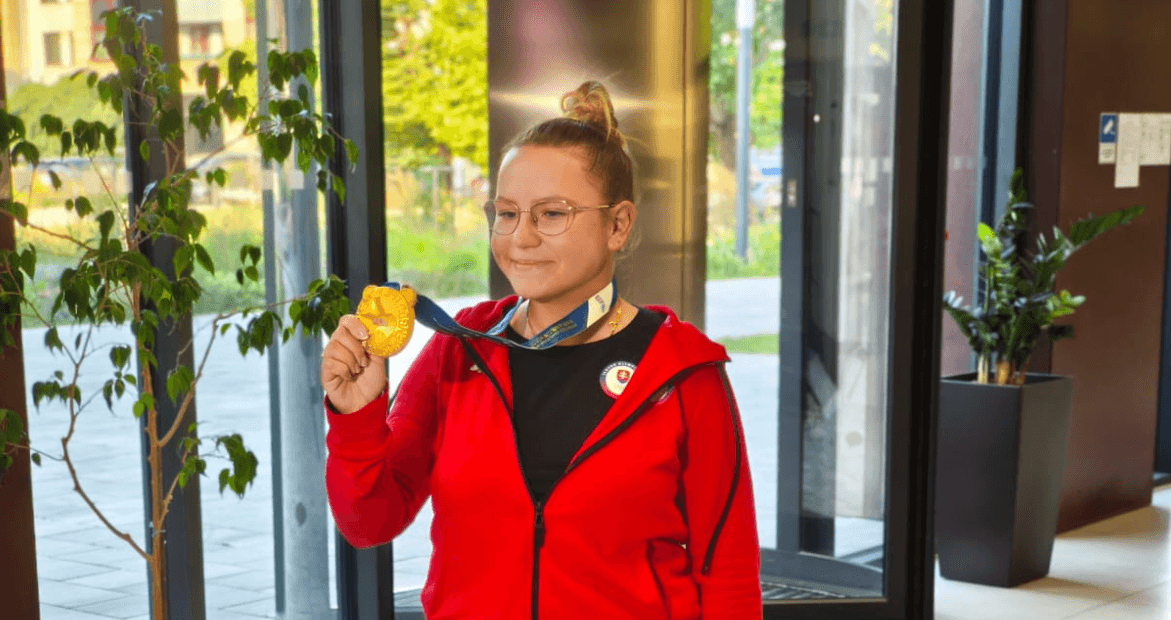 Zlato z Číny dorazilo domov: Denisa Baránková privítaná v Dome športu