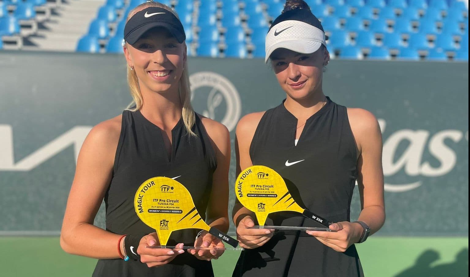 Nina Vargová s deblovým titulom na ITF W35 v Monastire