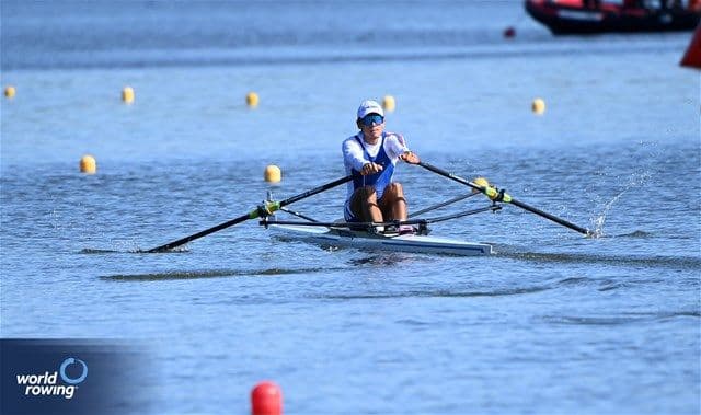 Viktor Jurga úspešne reprezentoval Slovensko na ME juniorov vo veslovaní