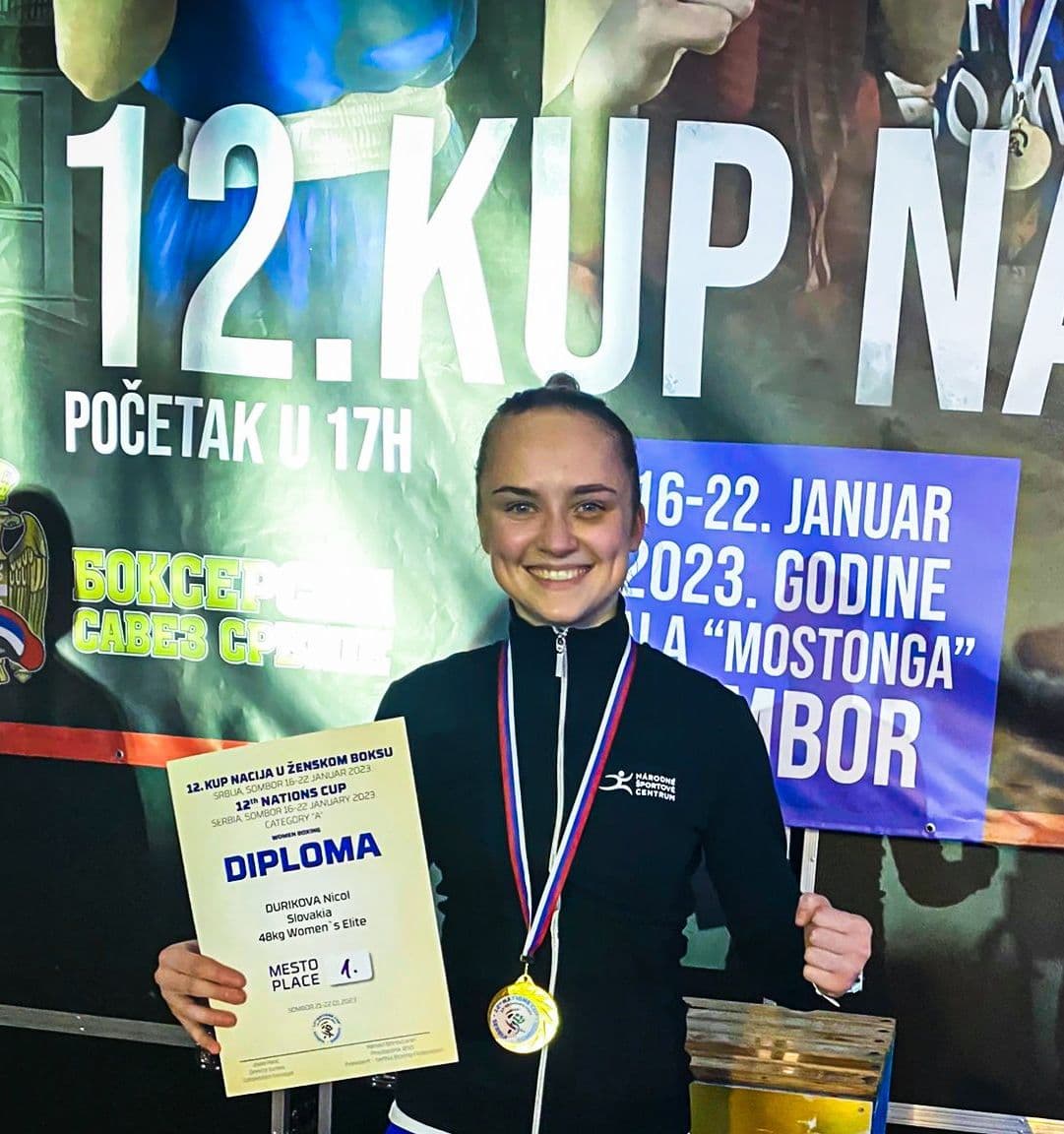 Zlatá medaila pre Nicole Ďuríkovú!