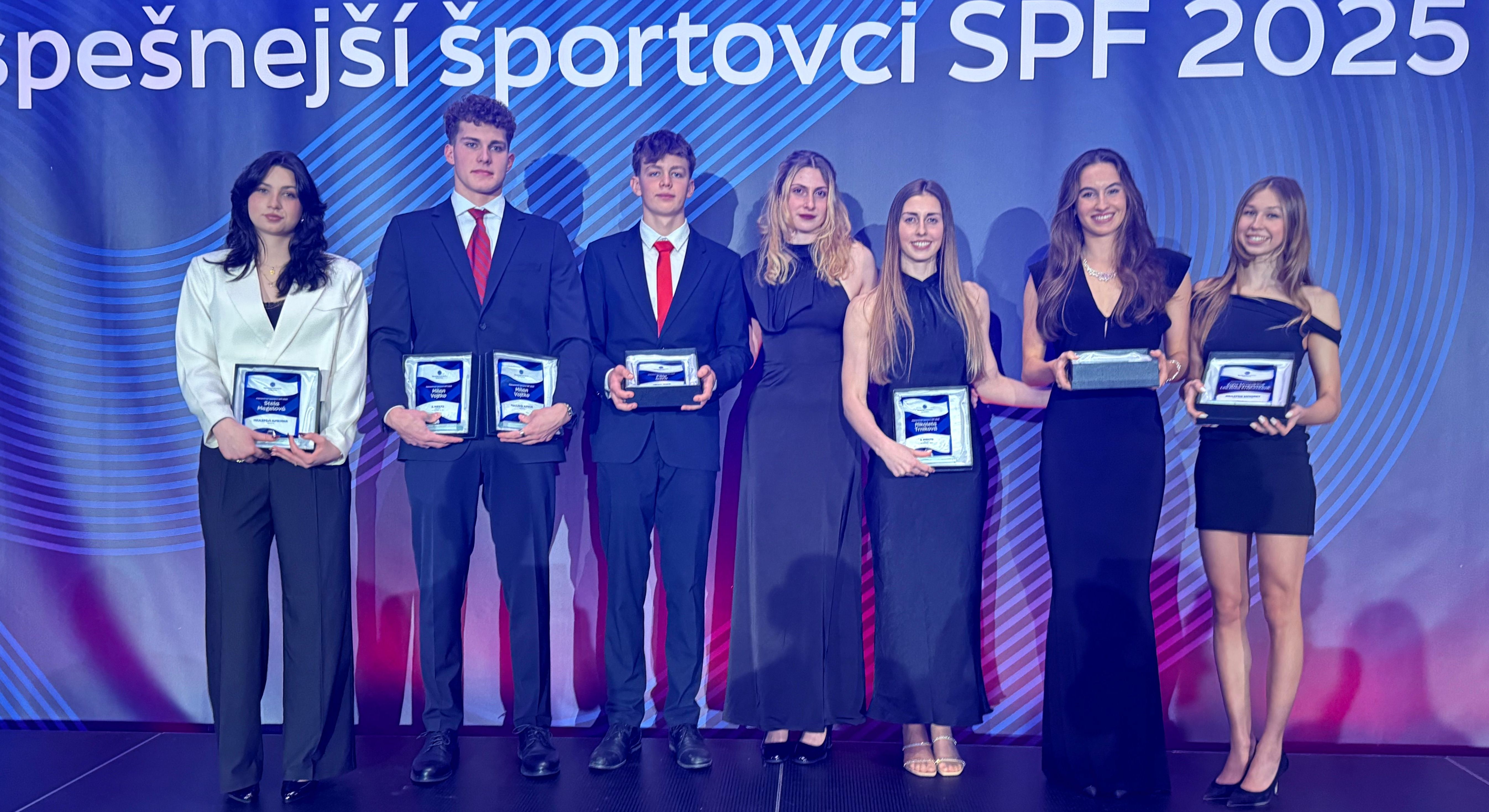 Národné športové centrum potvrdilo svoju silu: Sedem ocenených medzi najúspešnejšími športovcami SPF 2025