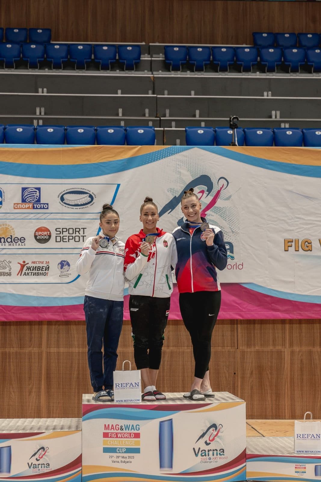 Bronzová Barbora Mokošová na podujatí v bulharskej Varne