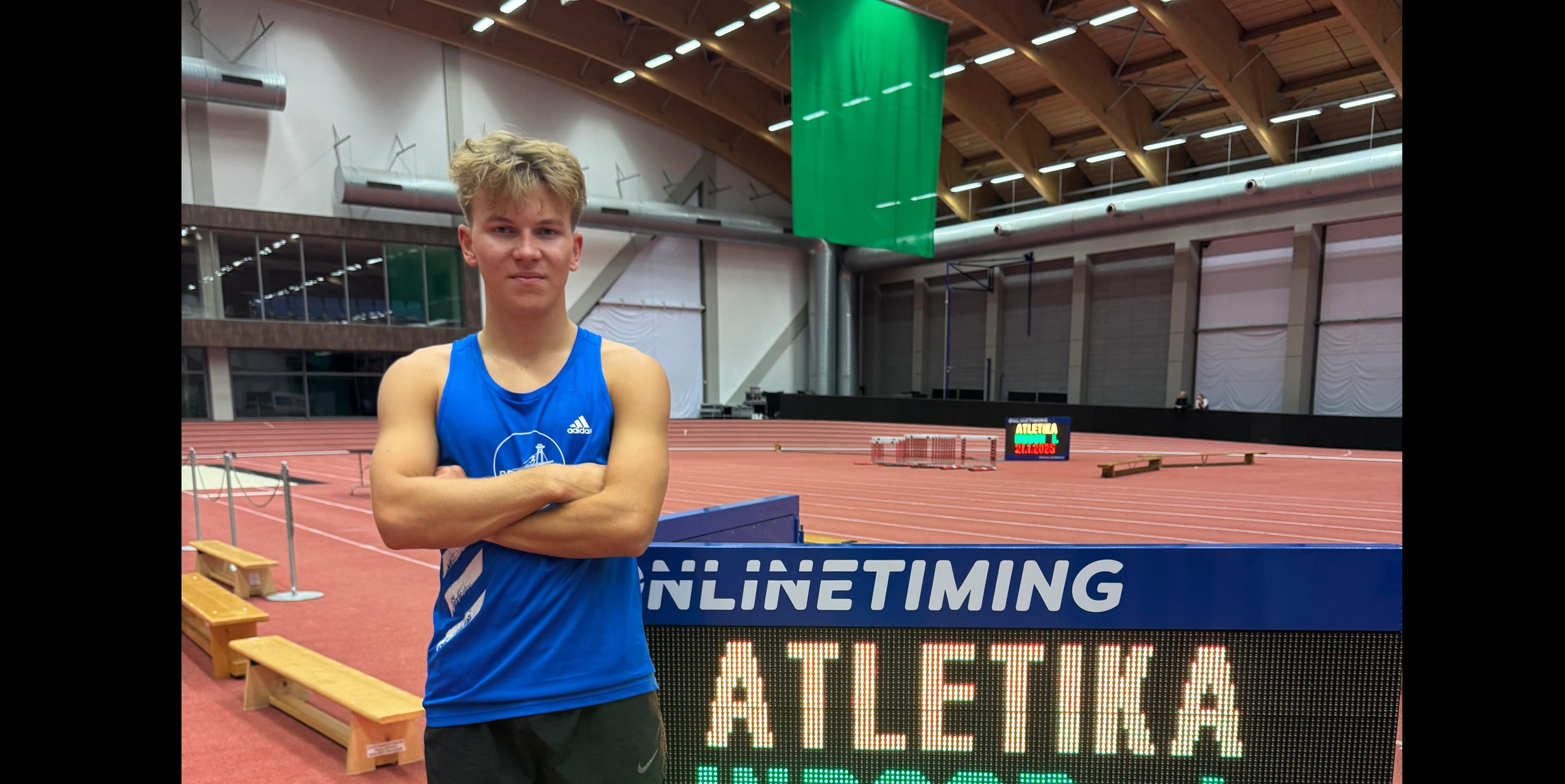 Dominik Ivančík ohúril v Ostrave: Len desatina sekundy od rekordu!