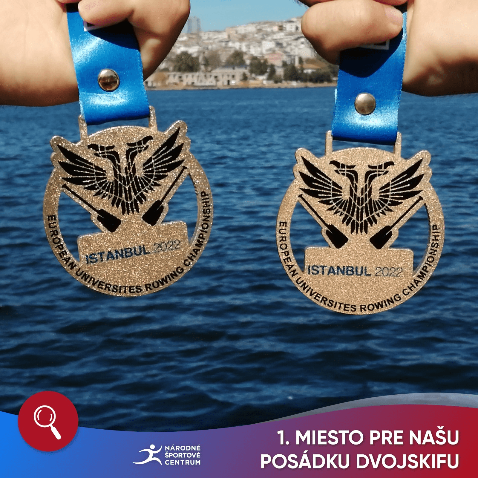 Naša posádka dvojskifu obsadila perfektné 1. miesto