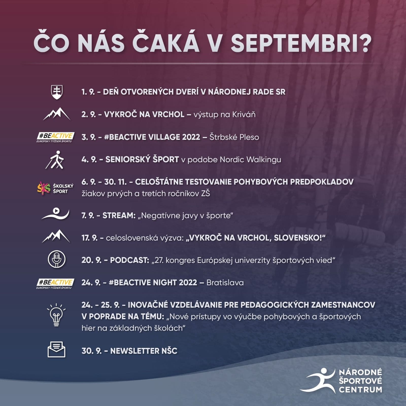 Čo nás čaká v septembri?