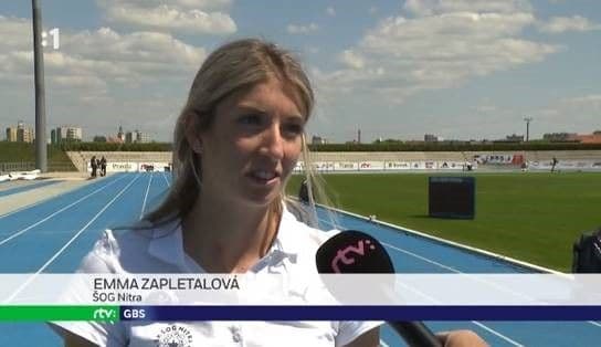 Na slovíčko s atlétkou Emmou Zapletalovou