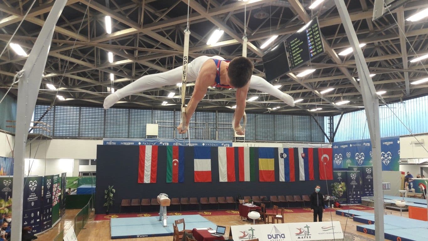 Gymnasta Nemčovič druhý na juniorskom pohári v Budapešti