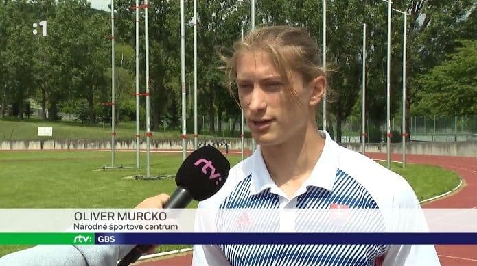 Oliver Murcko sa pripravuje na altetický míting P-T-S