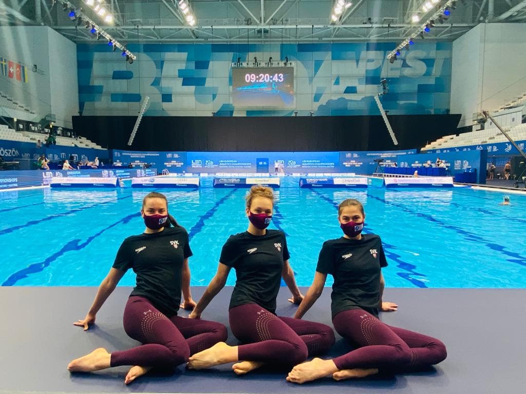 Akvabely na ME vo finále technických párov 12