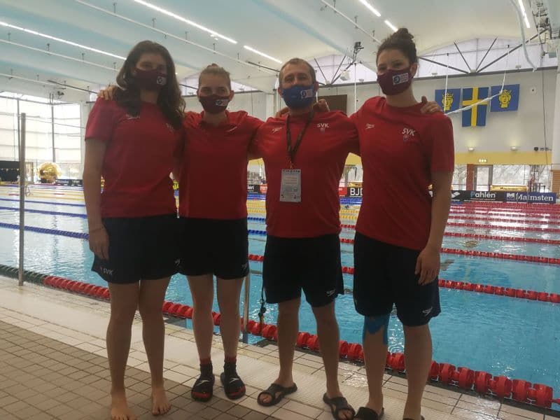 Plavkyne NŠC na Swim Open Štokholm
