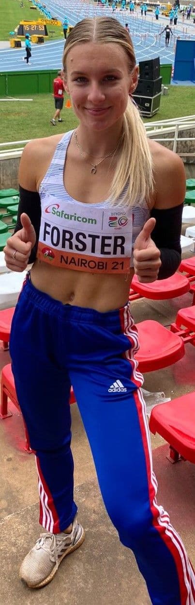 Skvelá Forster bude po hladkej stovke (6. miesto) bojovať o medaily aj na prekážkovej