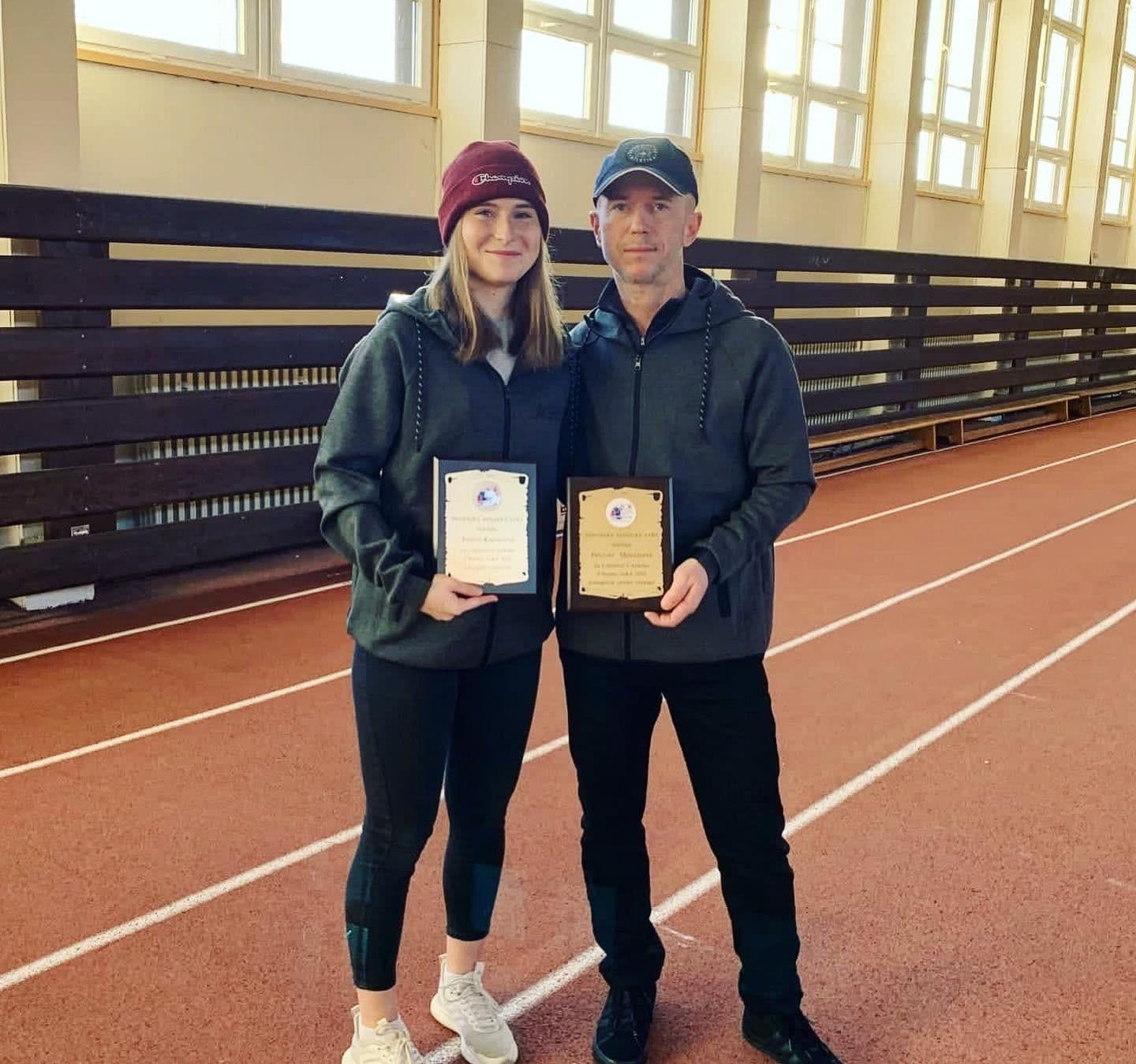 Chodkyňa Kurucová aj jej tréner Mečiar medzi najlepšími na Slovensku